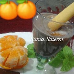 A picture of Orange Chocolate Shake.