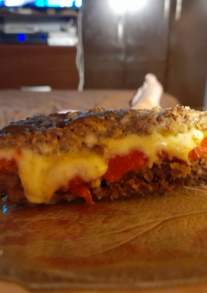 Una foto de Pan de carne relleno