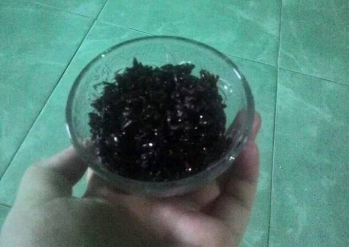 Tape ketan hitam ala Rereey