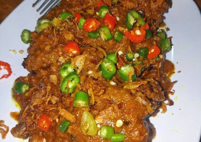 Ayam bakar bumbu sate