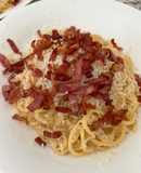 Pasta carbonara auténtica