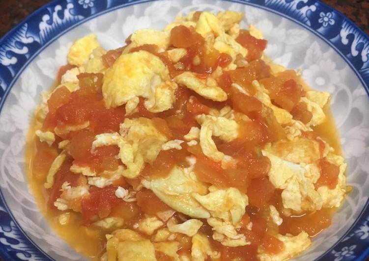Cara Gampang Membuat Telur tomat yang Bisa Manjain Lidah