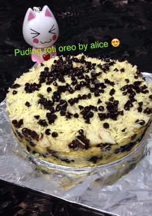 Foto resep Puding roti tawar rasa cheese cake 😆