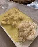 Pollo al curry en chefbot