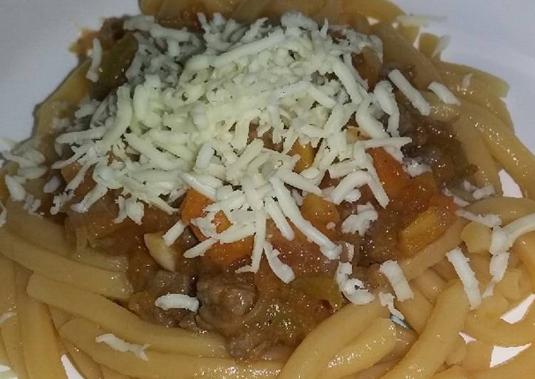 Resep Spagheti Mi Lidi (Mpasi 11m+), Lezat Sekali