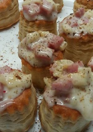 Foto principal de Volovanes de jamón y queso