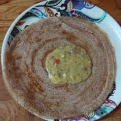 A picture of Kavuni dosai.
