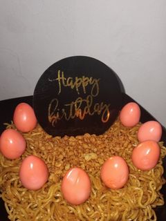 Foto resep Cake Mie Simple