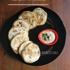 A picture of Vegetable mini pancake.