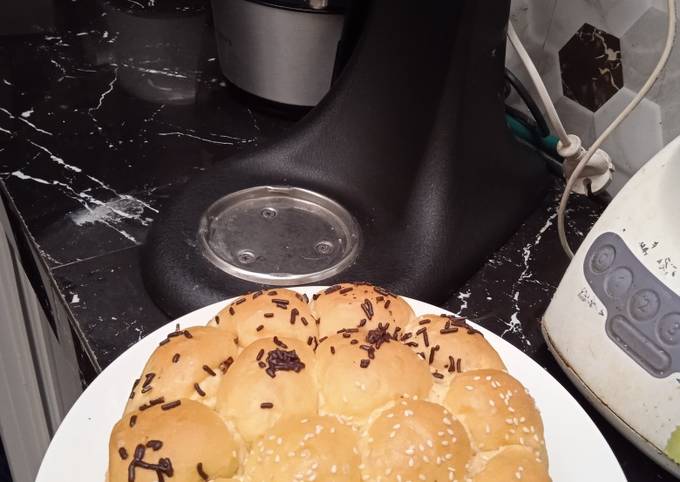 Resep Roti sobek lembut oven tangkring (otang) Anti Gagal