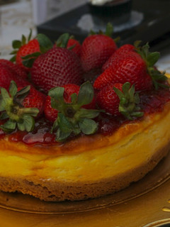 Una foto de Riquísimo cheesecake con galletitas coquitas!