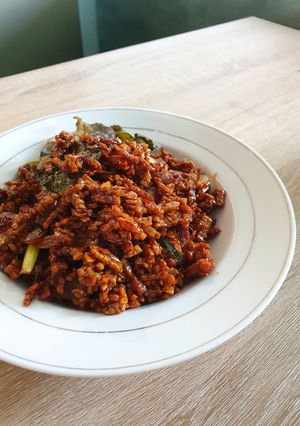 Foto resep Kering Tempe / Tempe Orek temen makan Nasi Kuning