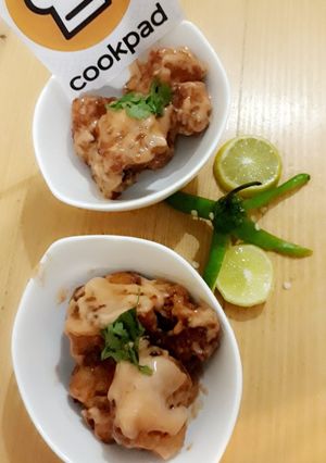 A picture of DYNAMITE Fish #WokCooking.