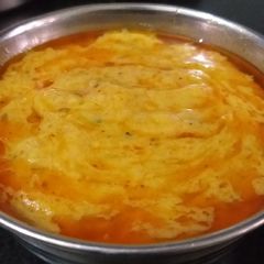 A picture of Punjabi kadi pakora.