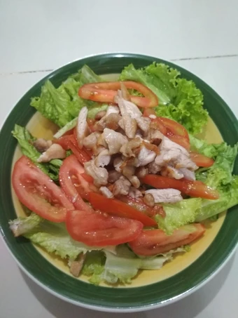 Cara Simple Membikin Resep  Simple salad yang Bisa Manjain Lidah, Lezat Sekali