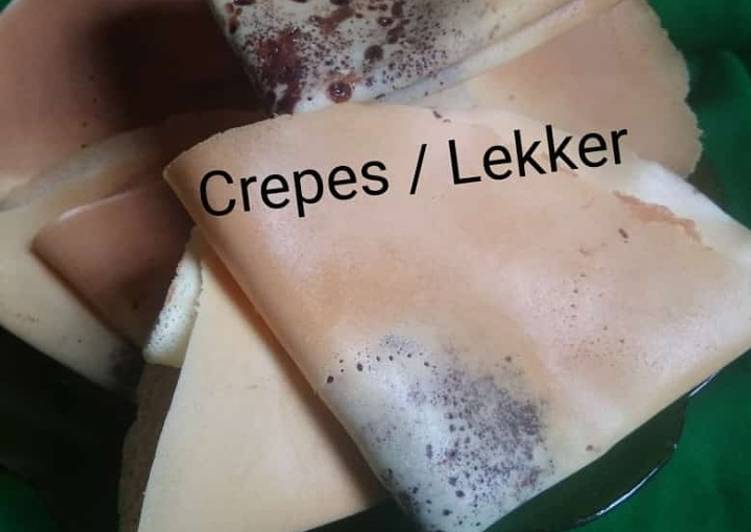 Bagaimana Menyiapkan Crepes/Lekker yang Sempurna