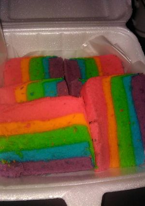 Foto resep RainbowCake Putel