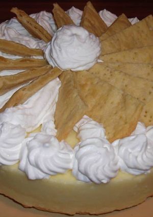 Házi krémes torta recept fotója