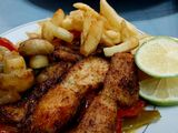 سمك فيليه بالفطر
