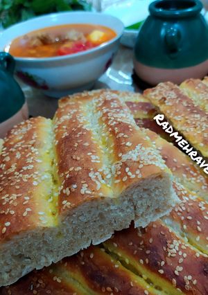 عکسی از دستور نان بربری (با تمام نکات)