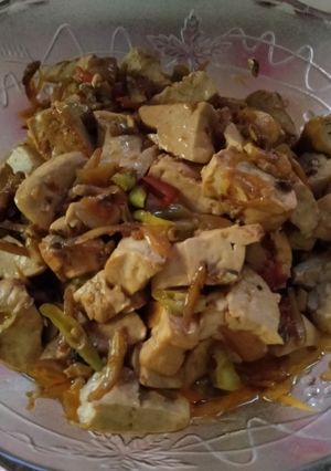 Foto resep 17. Tumis Tahu Kecap