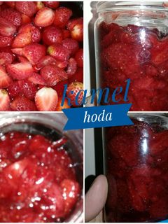 صورة لوصفة مربى فراولة ⚘