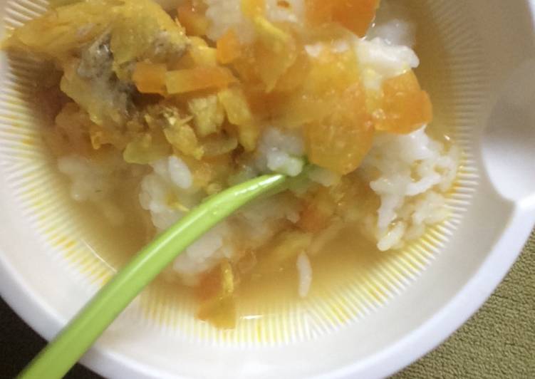 Asam-asam ikan (menu 4 bintang - 11 bulan)