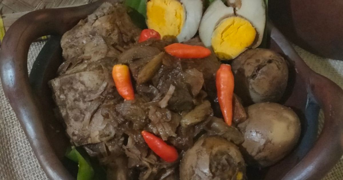 Gudeg Teh Celup (magic com)