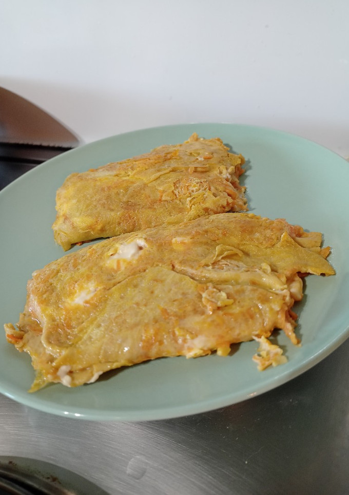 Una foto de Tortilla de zanahoria