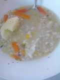 Sopa de trigo americano