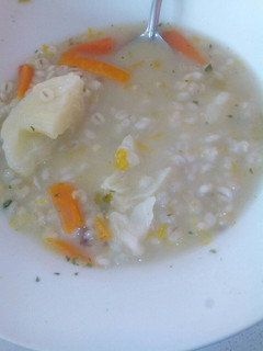 Una foto de Sopa de trigo americano