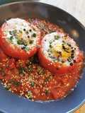 Baked Eggs in Tomato