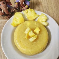 Pineapple halwa A picture of Pineapple halwa.