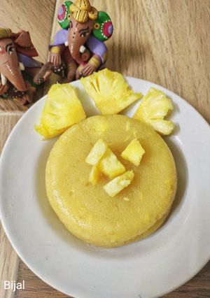 A picture of Pineapple halwa.