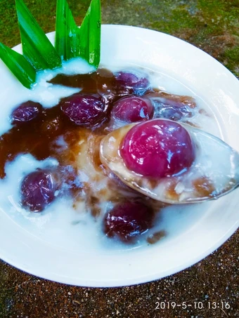 Langkah Gampang Menyiapkan Resep Bubur Candil ubi ungu yang  Bikin Ketagihan Anti Ribet, Mantap