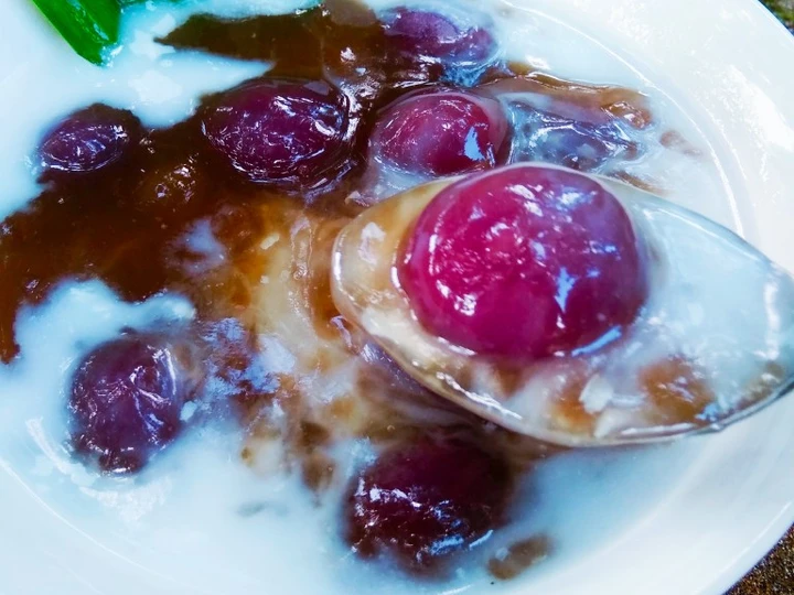 Langkah Gampang Menyiapkan Resep Bubur Candil ubi ungu yang  Bikin Ketagihan Anti Ribet, Mantap