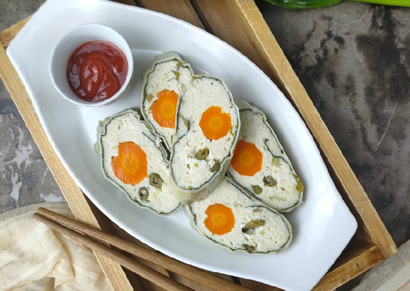 Rolade Tahu aneka sayur (522)