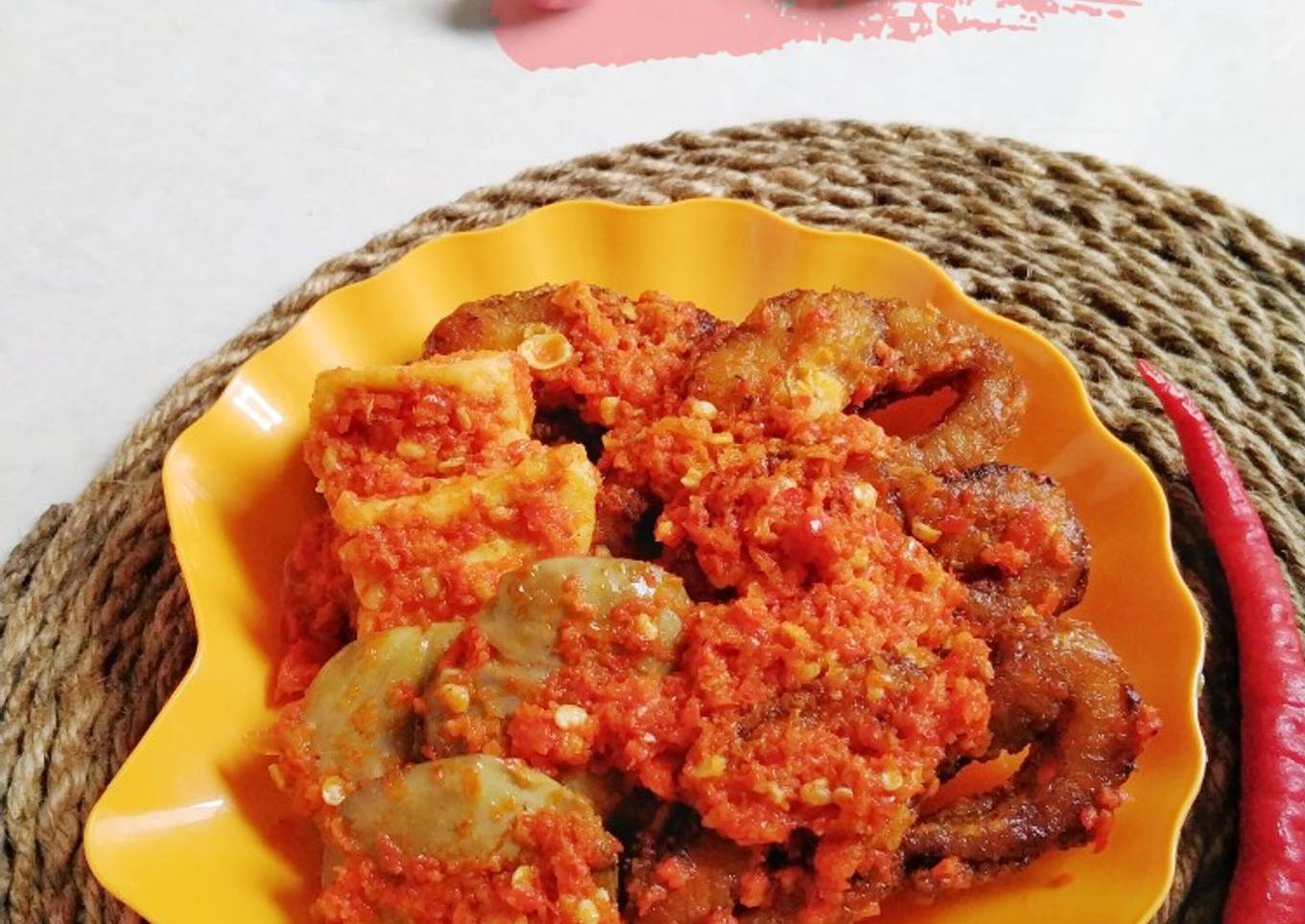 Hiu Goreng Bumbu Ayam Balado