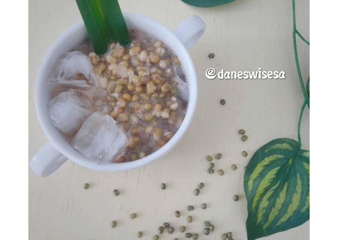 Resep membuat Es Kacang Hijau yang nagih banget