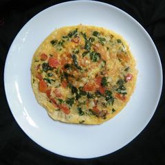 Veggie Omelette fritters A picture of Veggie Omelette fritters.