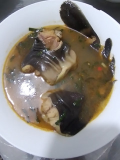 A picture of Catfish Pepper Soup.