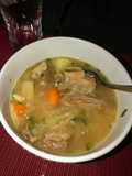 Sopa costilla levanta gomas