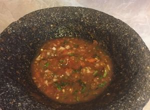 Una foto de Salsa de jitomate asada