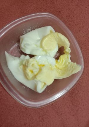 A picture of Boiled egg.