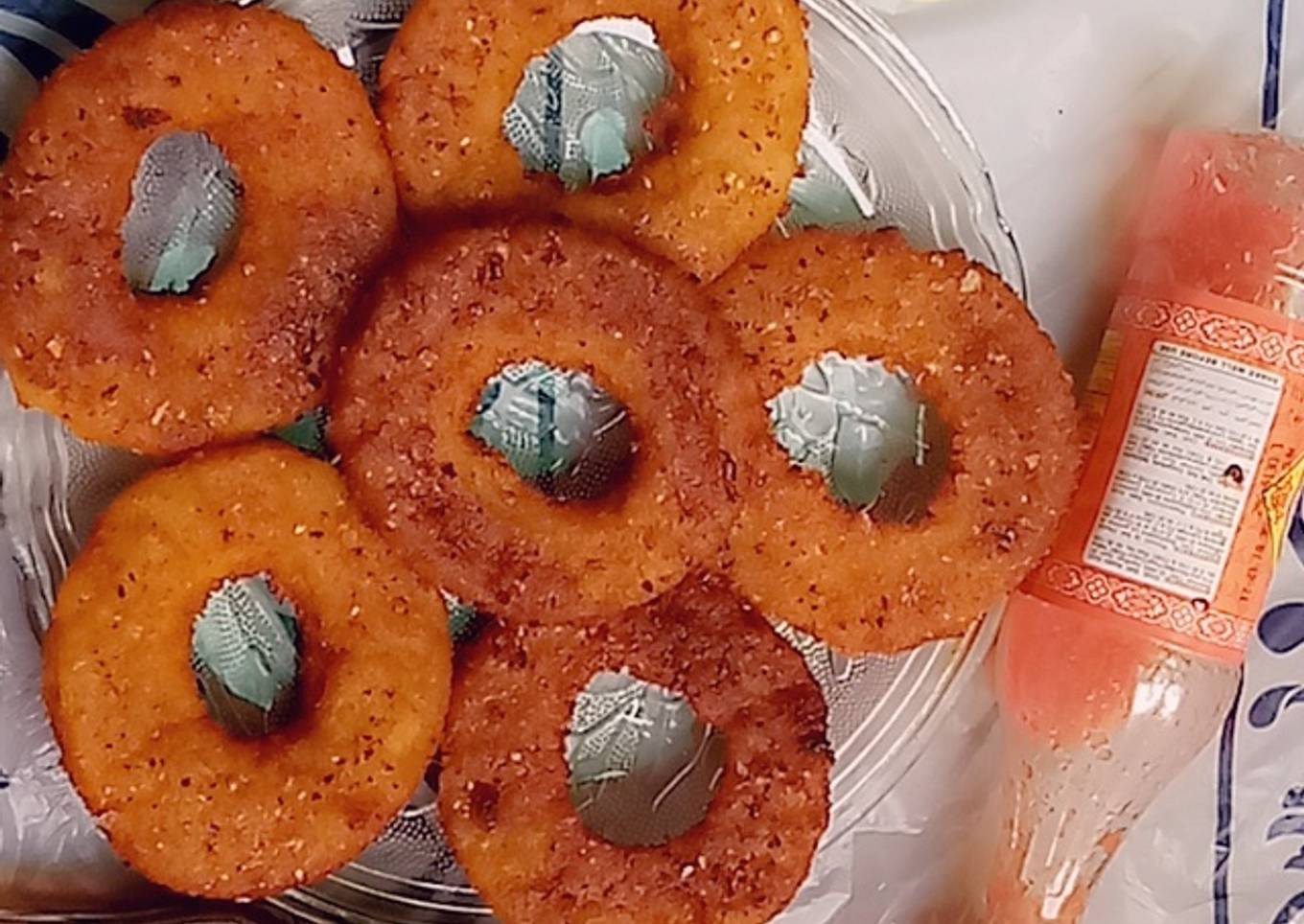 3 spice potato donuts/ rings
