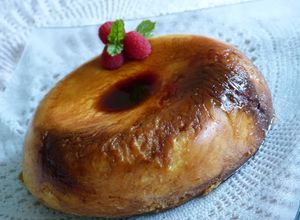 Una foto de Tarta de queso (10 min Microondas)