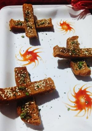 A picture of Bread Sticks.