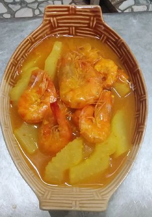 รูปของ แกงส้มกุ้งมะละกอ
