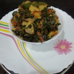 Aloo, Methi, Matar A picture of Aloo, Methi, Matar.