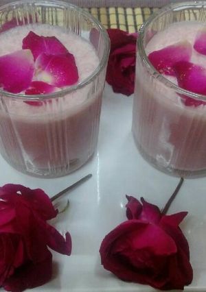 A picture of Rose Thandai.